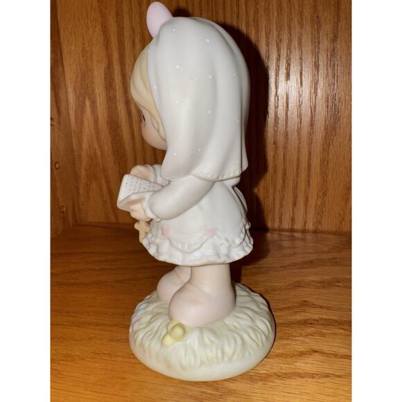 1989 Precious Moments "This Day Made In Heaven" 523496 Confirmation Girl - Picture 6 of 8